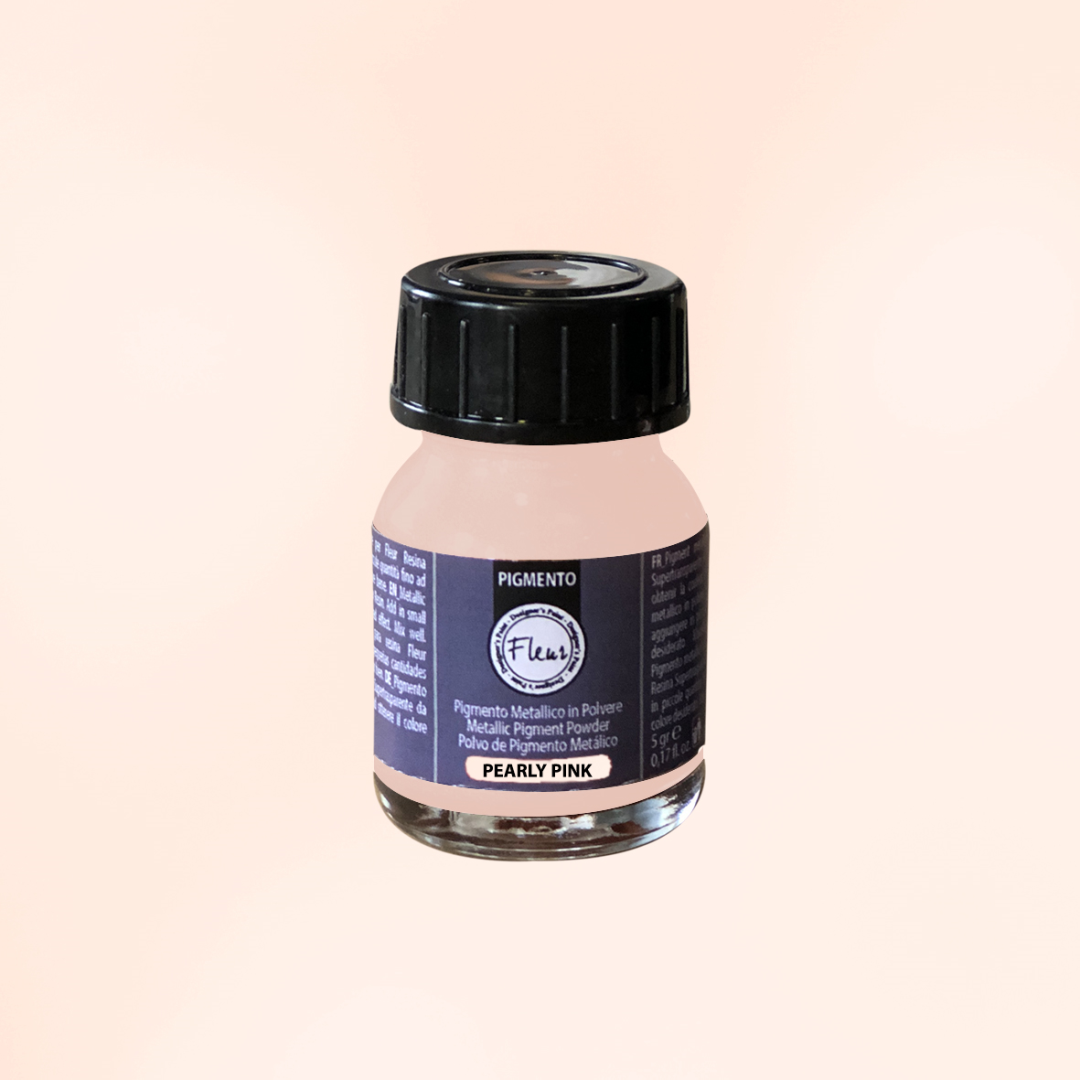 Fleur Epoxidharz Pigmentpulver 5 g Perlenrosa