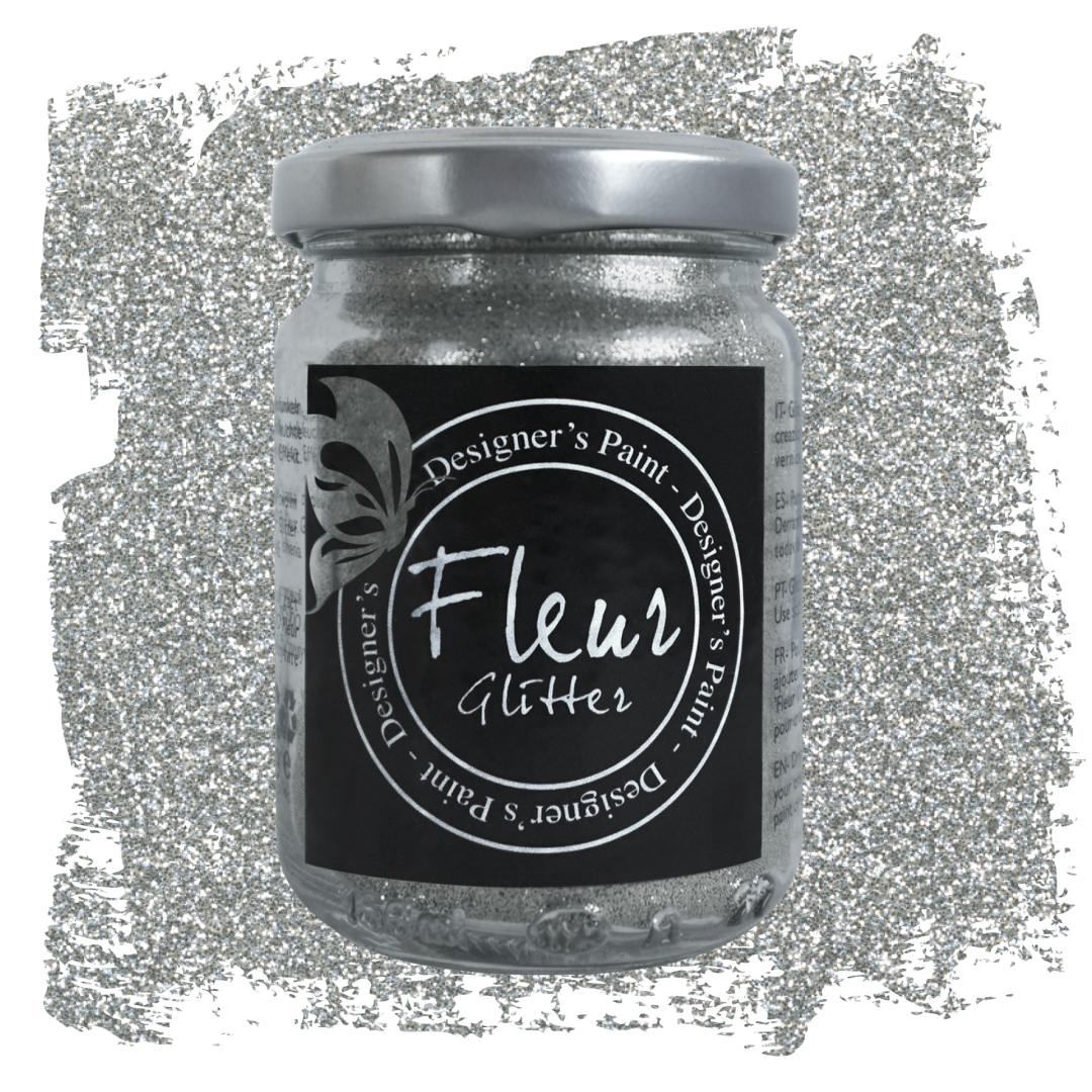 Fleur Glitter 90 g Silber