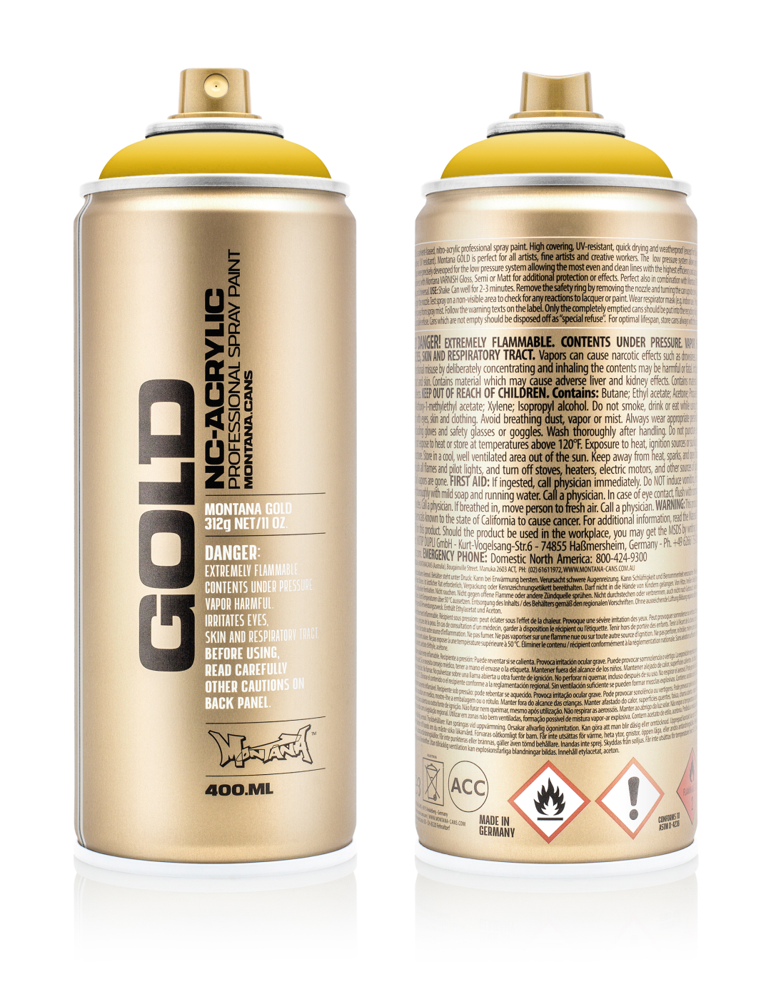 Montana Gold Sprühdose 400 ml Banana