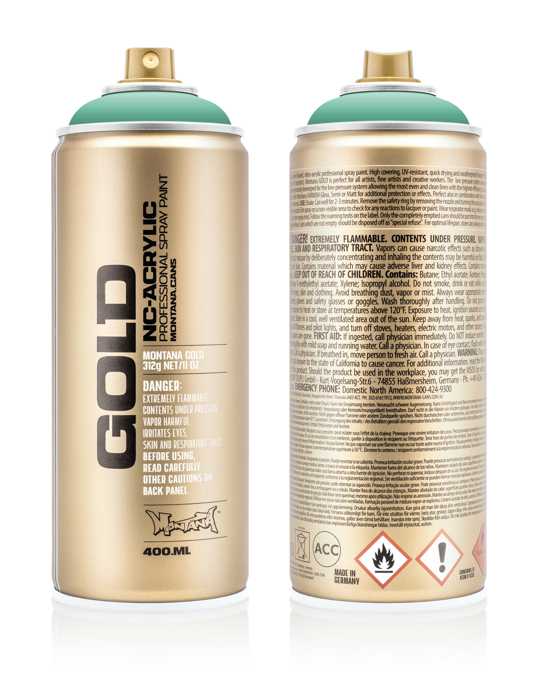 Montana Gold Spuitbus 400 ml Malachite