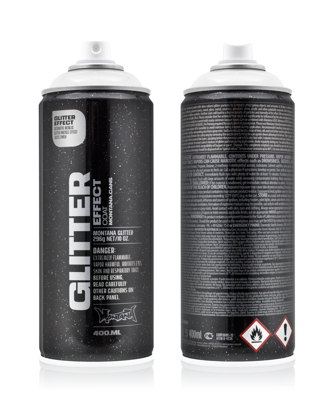 Montana Effect Spray 400 ml Glitter Silver