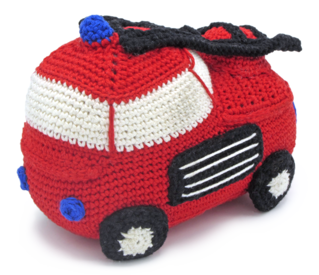Hardicraft Haakpakket Brandweerauto 16x12 cm