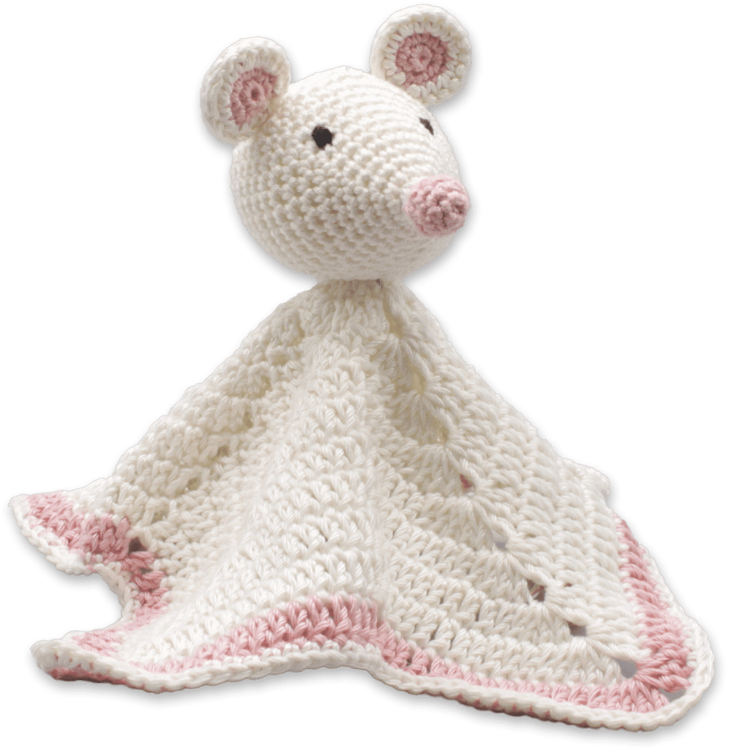Hardicraft Crochet Kit Cuddle Cloth Mouse 28 cm
