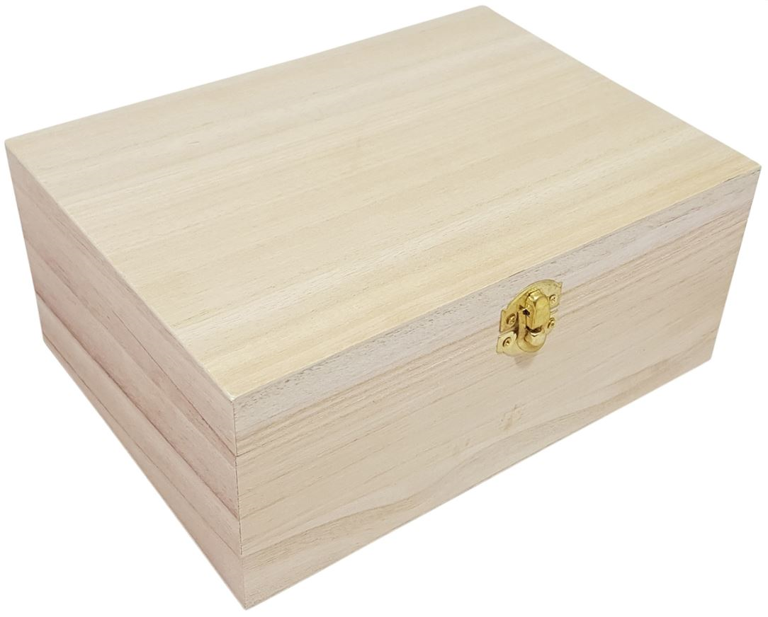 Box with Hinged Lid 23x16.9x10 cm