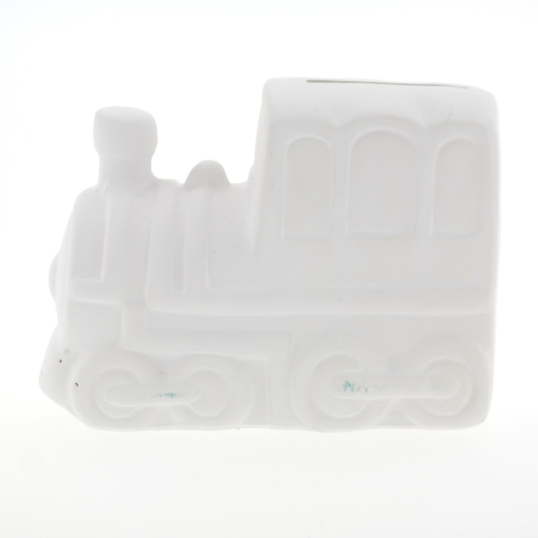 Pincello Sparschwein Keramik Eisenbahn 9 cm