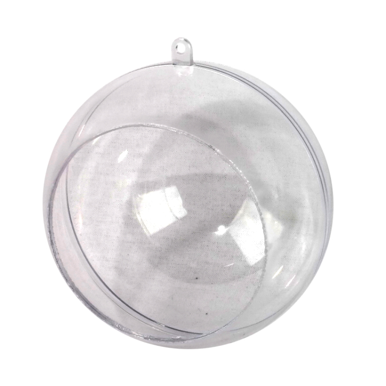Open plastic ball