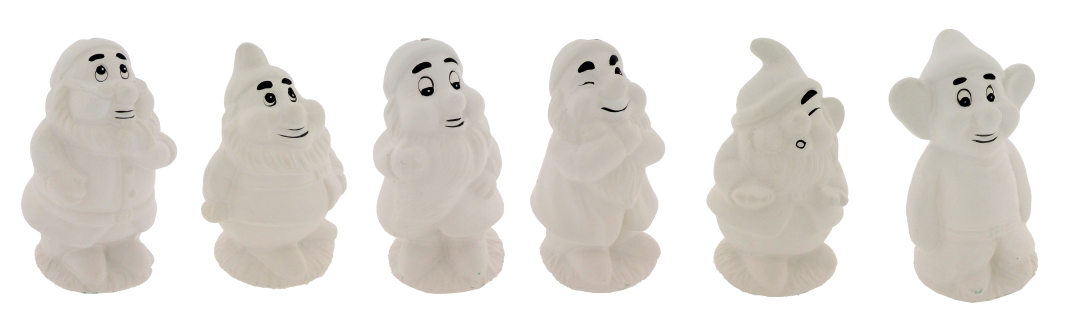 Gnome Piggy Banks 8.5x7.5x12 cm 12 pieces