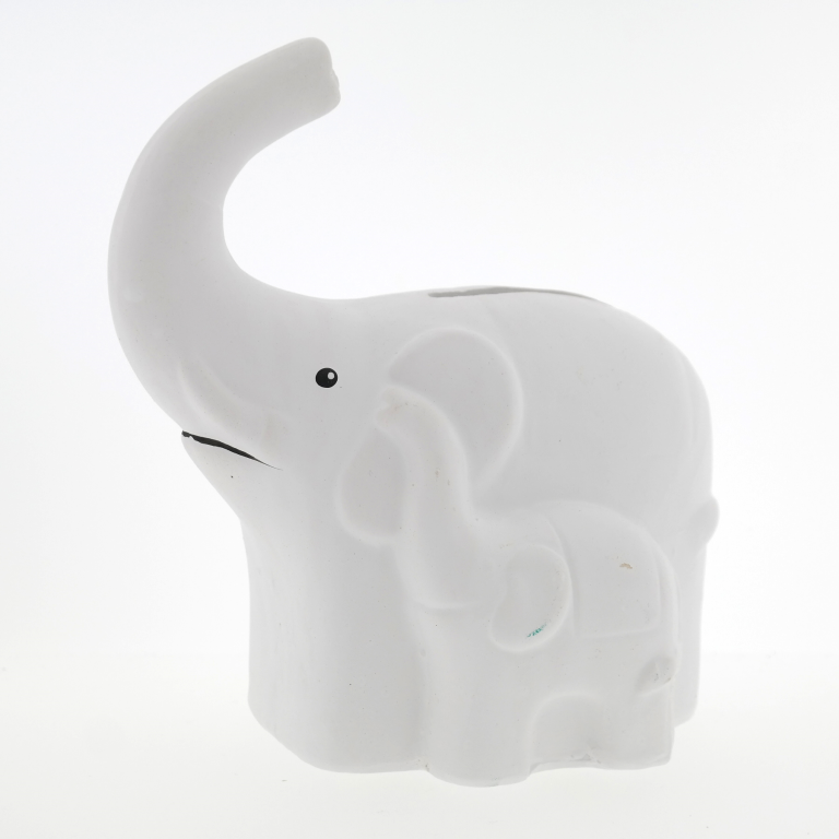 Pincello Keramik-Sparschwein Elefanten 9 cm