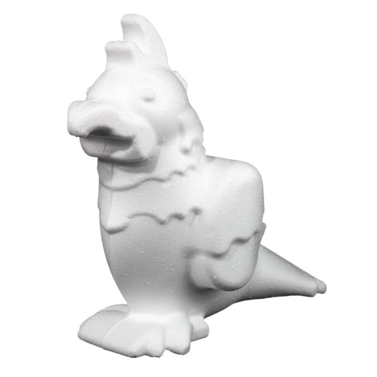 Styrofoam Parrot