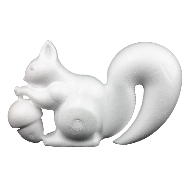 Styrofoam Squirrel