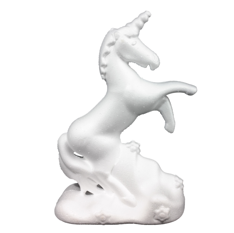Styrofoam Unicorn
