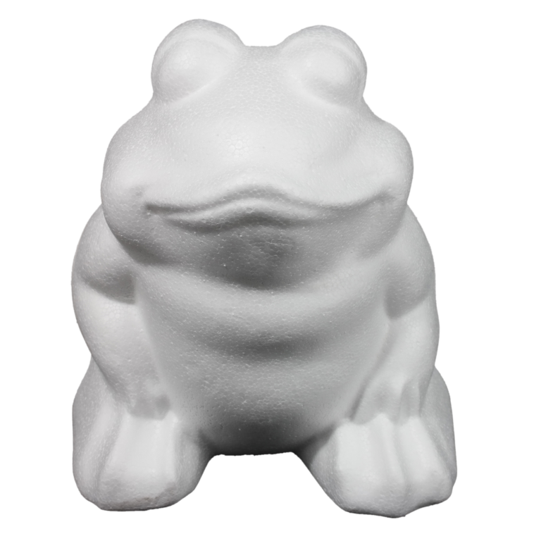 Styropor-Frosch