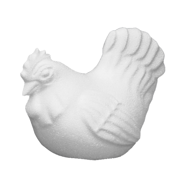 Styropor-Huhn 13x12 cm