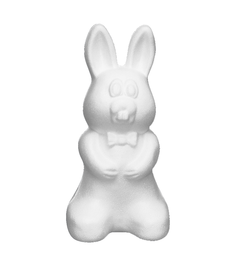 Styropor Osterhase 26x12 cm