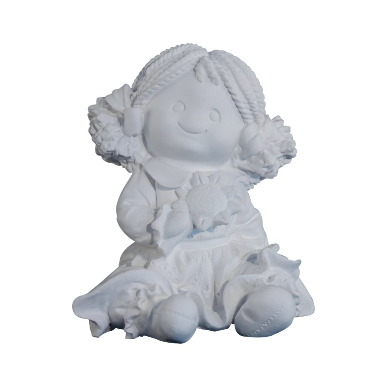 Mädchen mit Blume