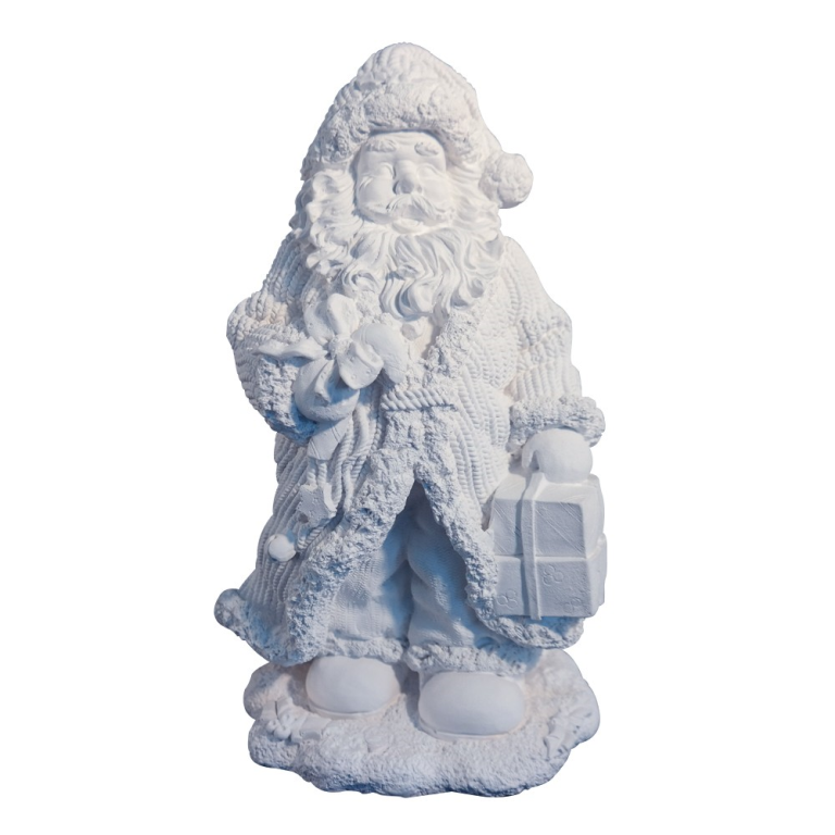 Weihnachtsmann mit langem Mantel