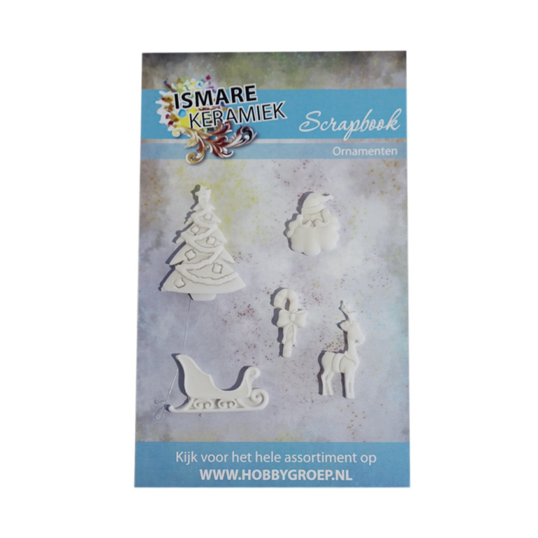 Scrapbook-Verzierungen Weihnachten