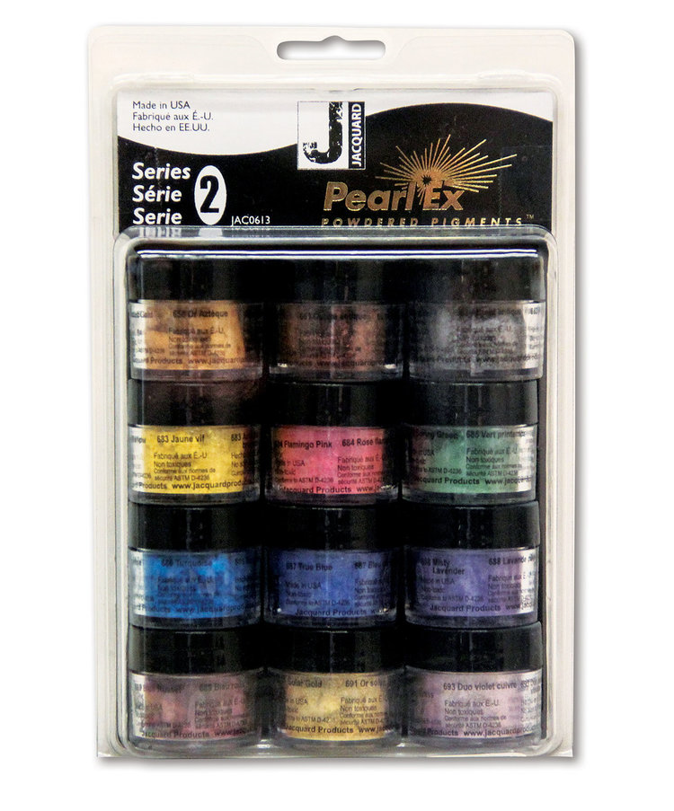 Jacquard Pearl Ex Serie 2 Pigmenten 12 stuks
