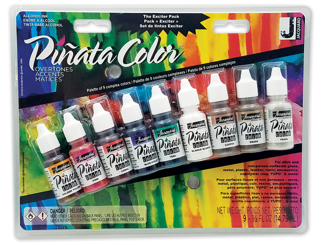 Jacquard Piñata Alcohol Ink Overtone 9 Farben 14 ml
