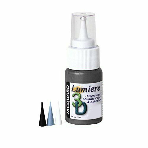 Jacquard Lumiere 3D Verf Blister Staal Grijs 29 ml
