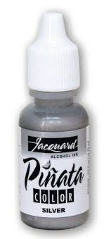Jacquard Piñata Alkohol-Tinte Silber 14 ml