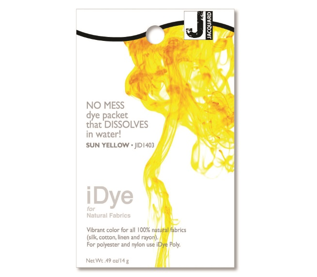 Jacquard iDye Natural 14 g Sonnenblumengelb