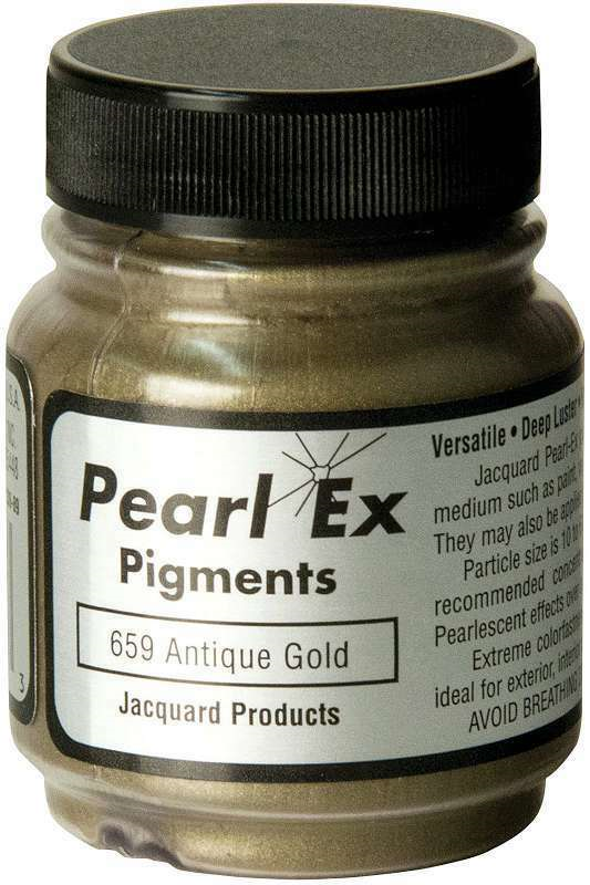 Jacquard Pearl Ex Pigment 21 g Antikgold