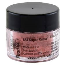Jacquard Pearl Ex Pigment Brilliant Red Brown 3 gr