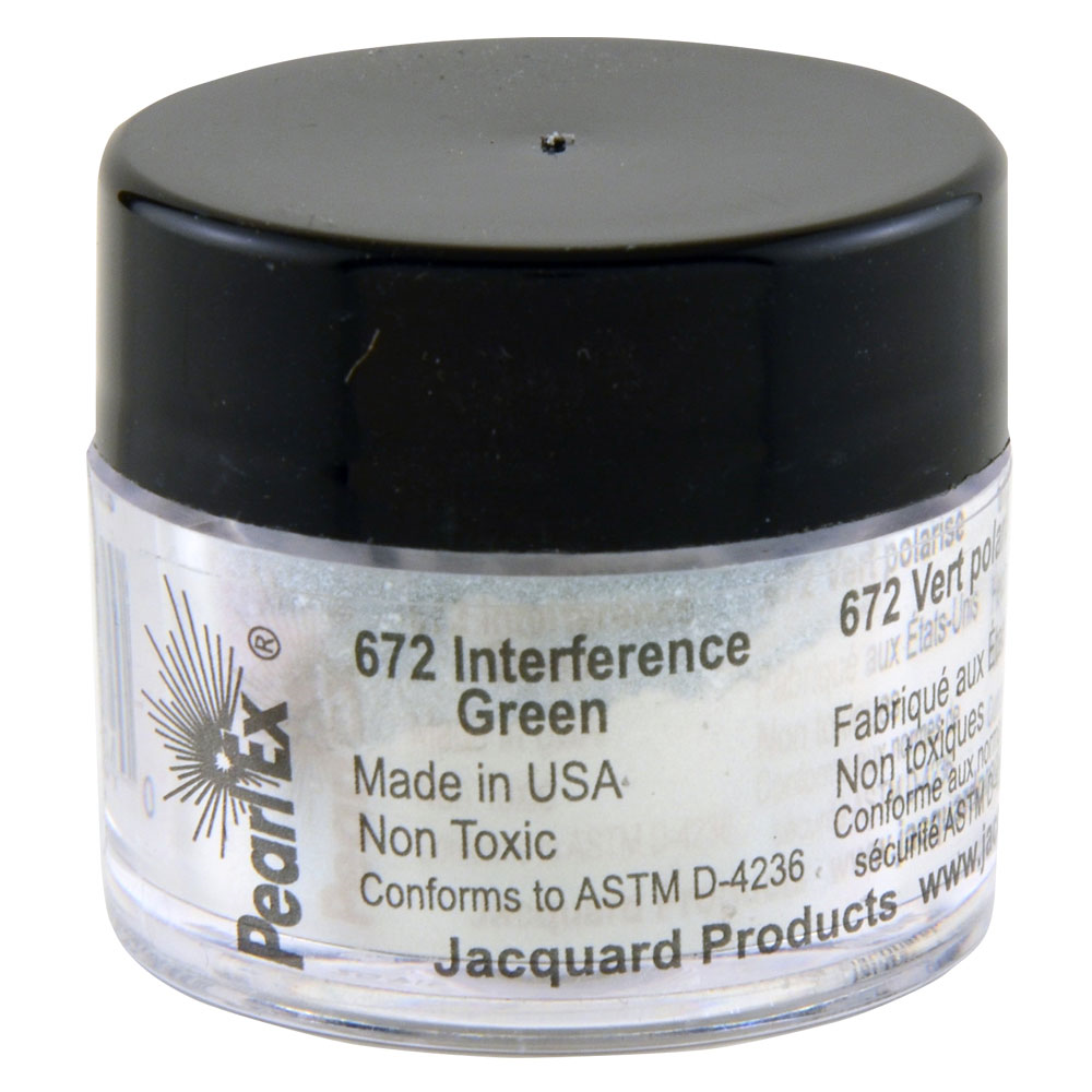 Jacquard Pearl Ex Pigment Interferentie Groen 3 gr