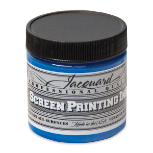 Jacquard Siebdruckfarbe 118 ml Opak Blau