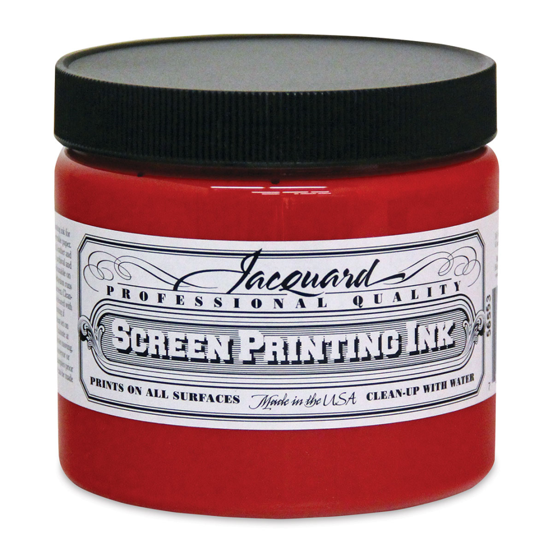 Jacquard Zeefdruk Inkt 470 ml Rood