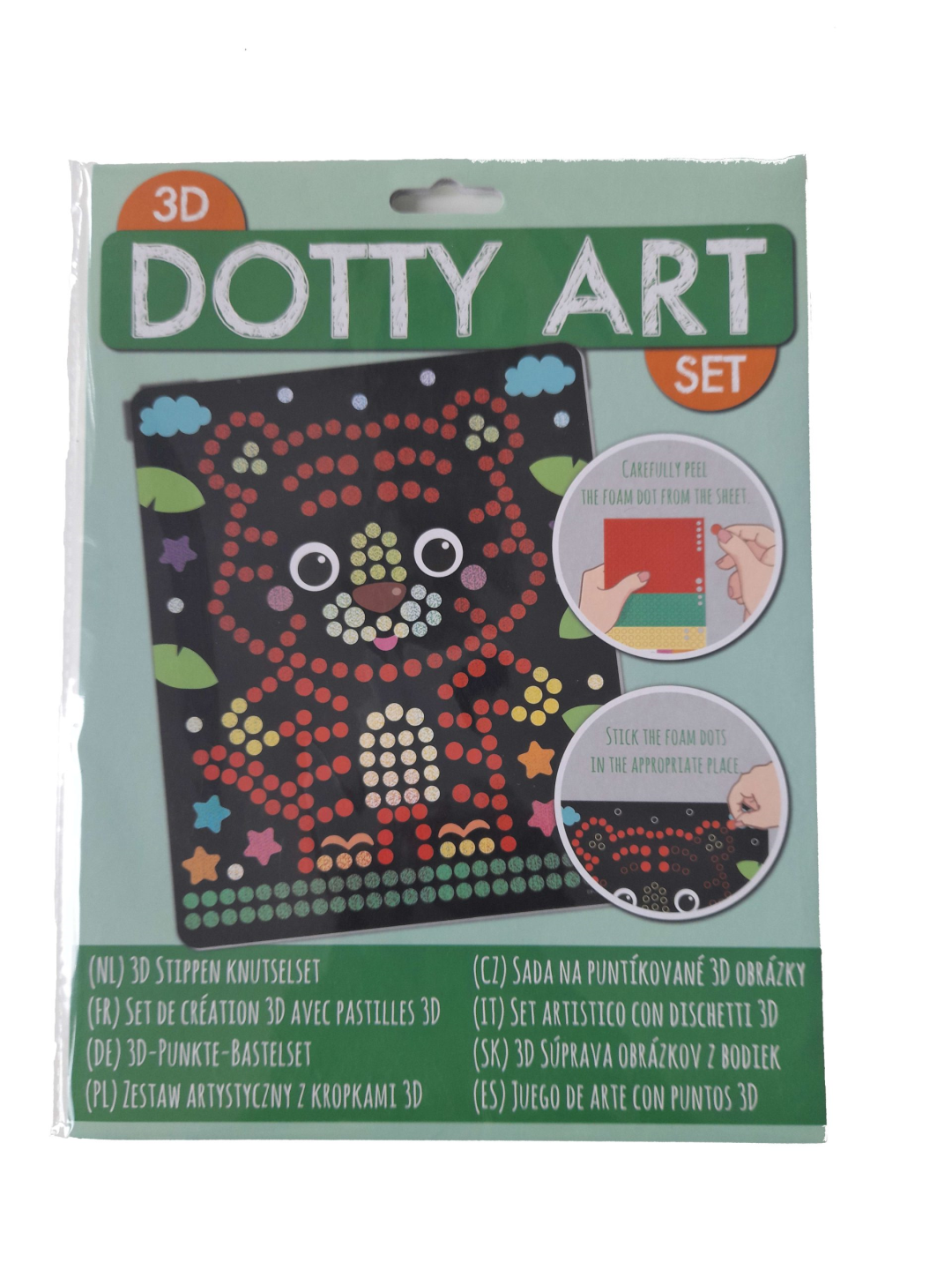 Wins 3D Dotty Art Tiger 19 × 25,5 cm