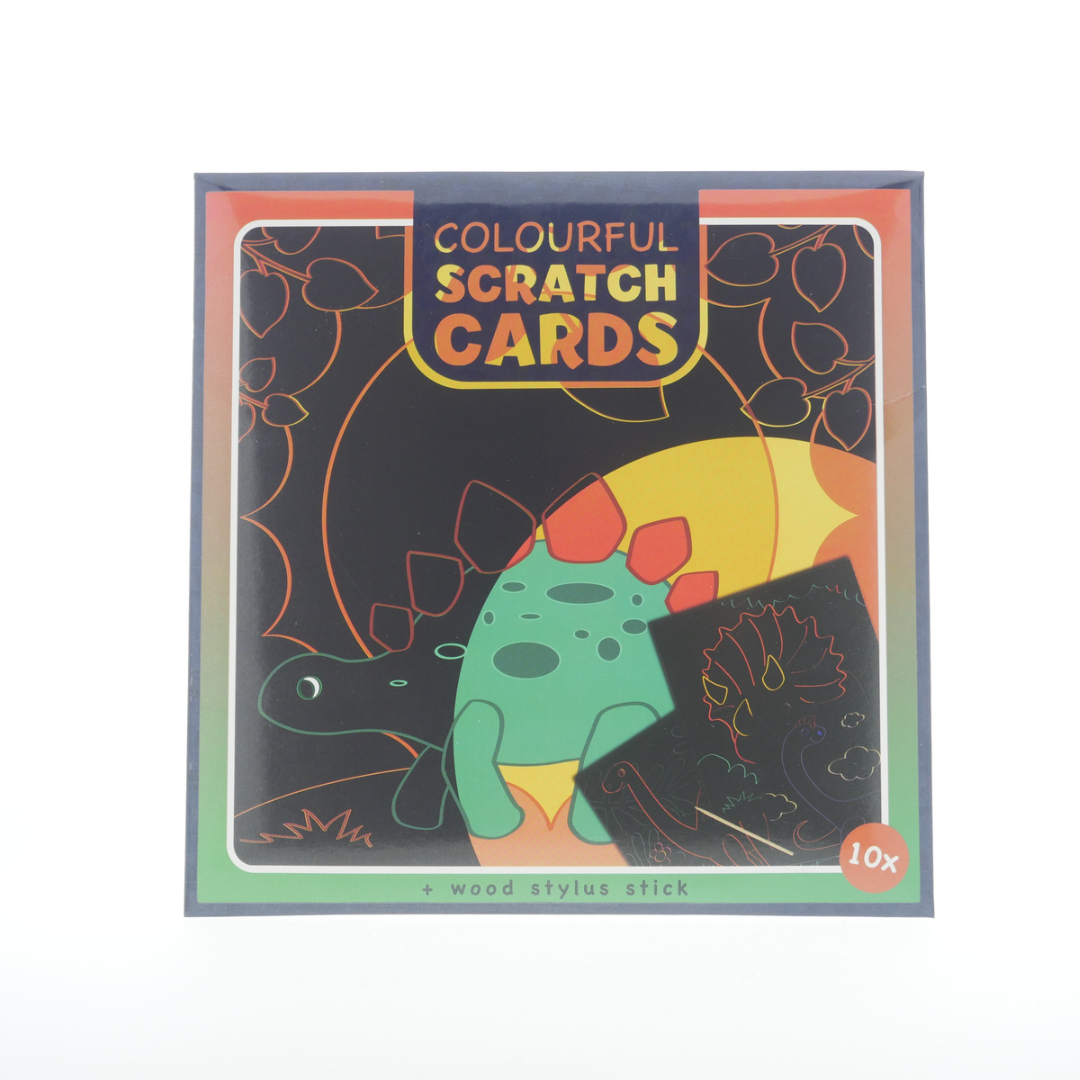 Wins Krasfolie Set 20x20 cm Dinosaurussen