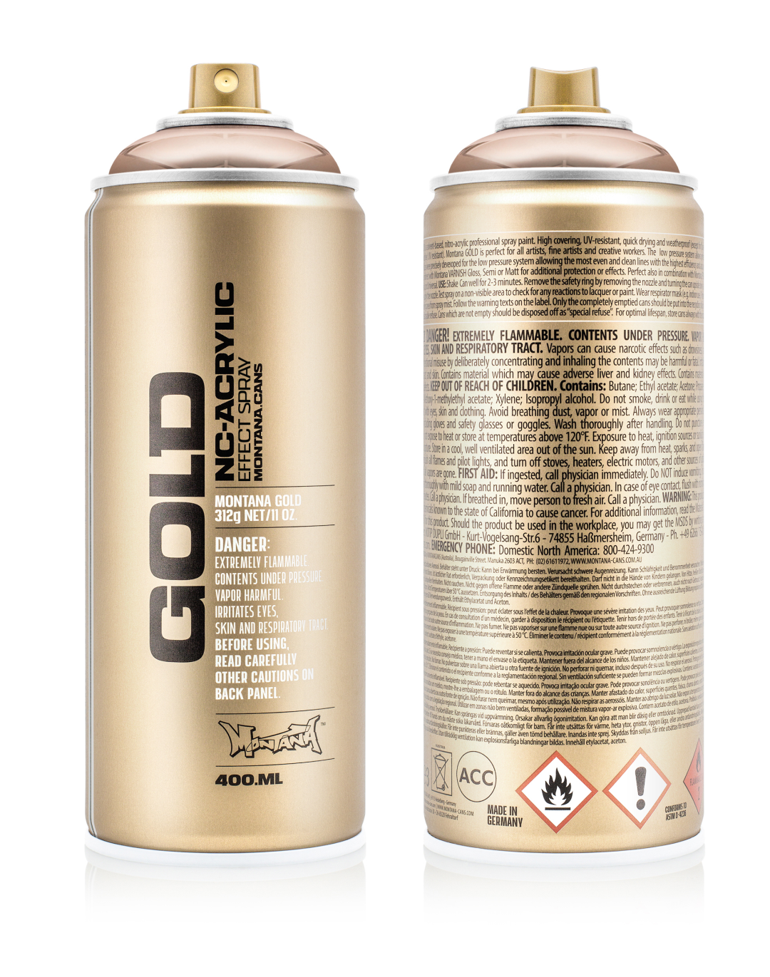 Montana Gold Sprühdose 400 ml Copper Chrome