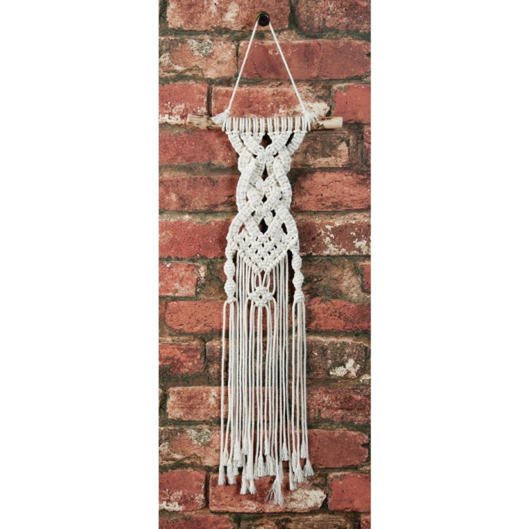 Solid Oak Macrame Kit Celtic Braid 12x50 cm