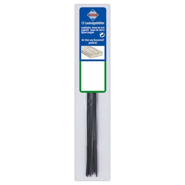 Pebaro Fret Saw Blades No.3 130mm 12 pieces