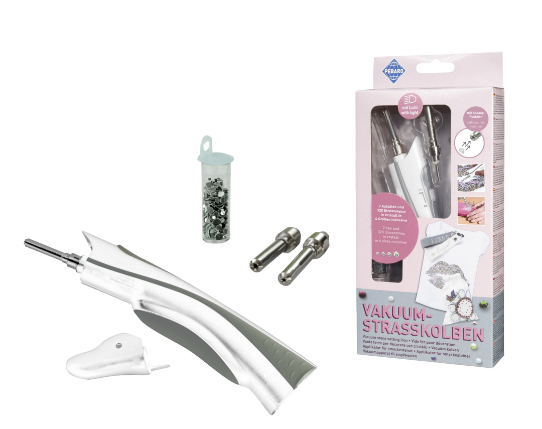 Pebaro Vacuum Strassstenen Applicator Set
