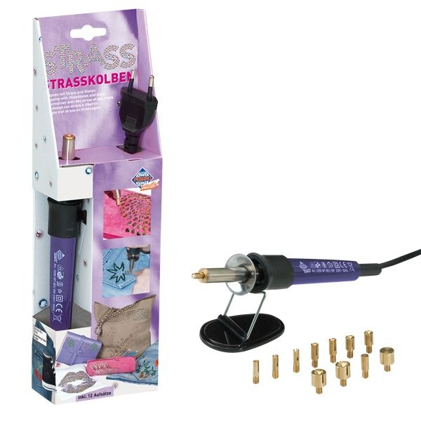 Pebaro Rhinestone Applicator with 12 Attachments