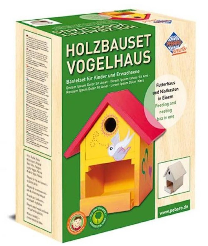 Pebaro Vogelhaus-Bausatz