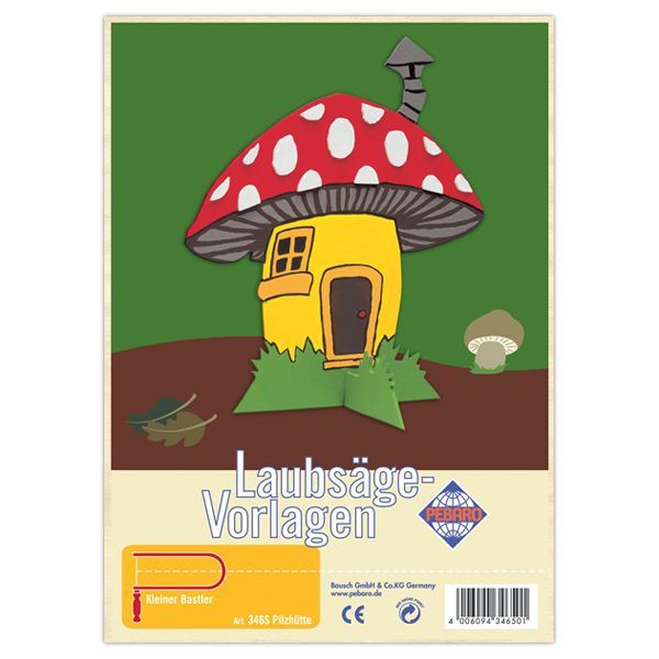 Pebaro Fretsaw plate Mushroom A4