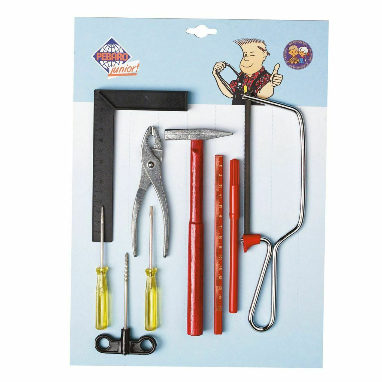 Pebaro Houtbewerking Set 9-delig