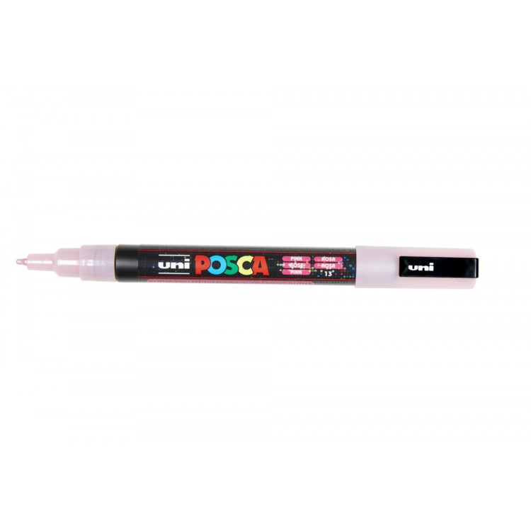 Uni Posca Lackmarker 3M Glitzer Rosa