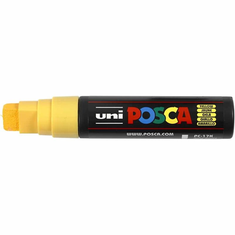 Uni Posca Lackmarker 17K Gelb