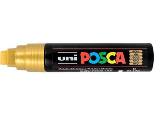 Uni Posca Marker 17K Gold