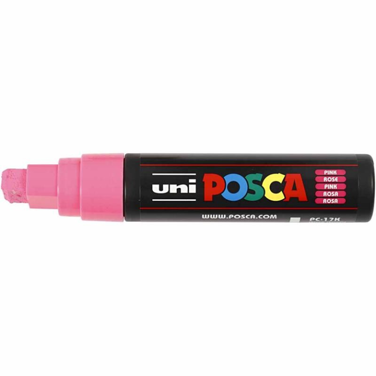 Uni Posca Verfmarker 17K Roze