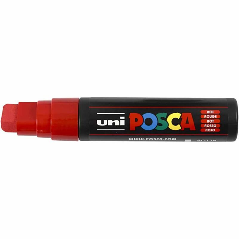 Uni Posca Verfmarker 17K Rood