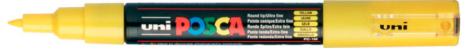 Uni Posca Lackmarker 1MC Gelb