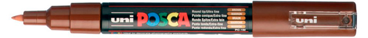 Uni Posca Paint Marker 1MC Brown