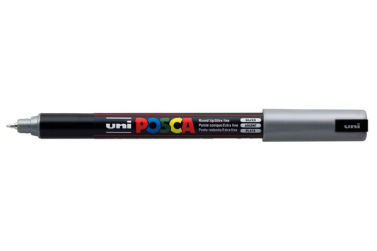 Uni Posca Lackmarker 1MR Silber