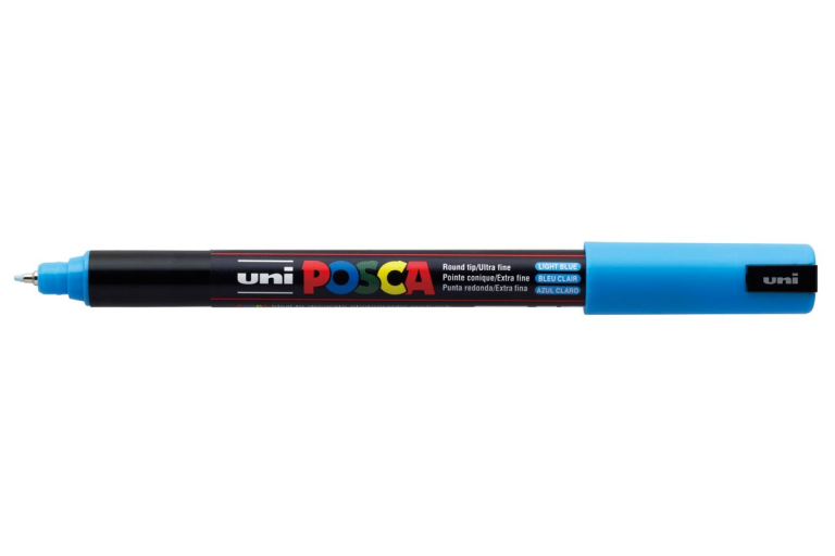 Uni Posca Verfmarker 1MR Licht Blauw